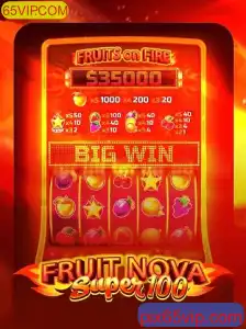 Domine o Jogo FruitNovaSuper100 e Experimente a Emoção com 65VIP.COM